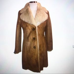Tommy Hilfiger Cognac Brown Coat